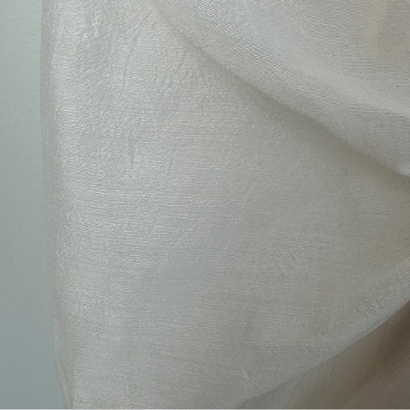 Anna Grace Cropped Lavender Sweater with Puff Sleeve Top Size Small - Picture 8 of 10